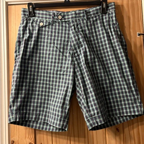 Polo Ralph Lauren Plaid Shorts Men’s Size 32 Preppy - Picture 1 of 5